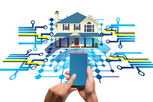 Smart Home Automation Connectivity Diagram