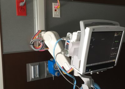 installation of medical screening equipment